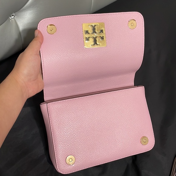 Tory Burch Britten Adjustable Shoulder Bag Set-Wallet—Surprise Lily/652 - Picture 6 of 16